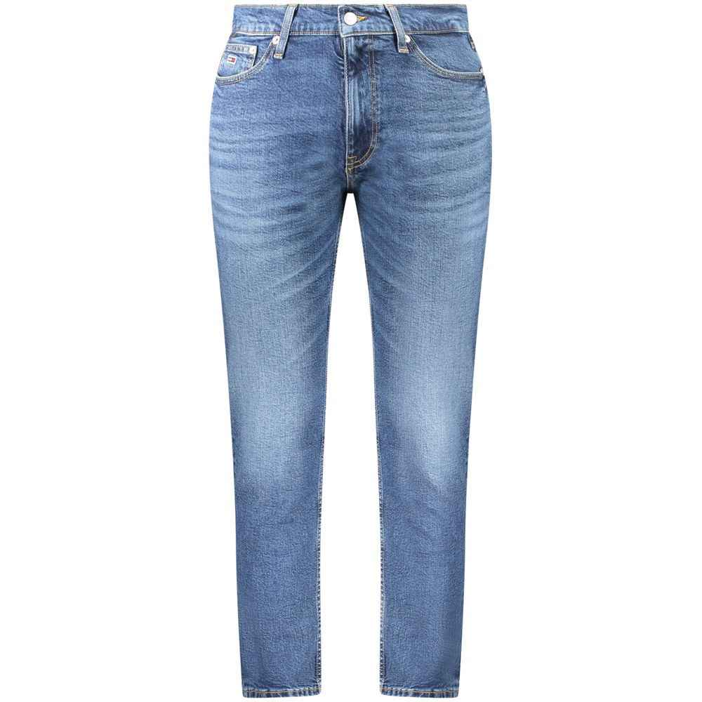 Tommy Hilfiger Blue Cotton Men Jeans
