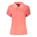 North Sails Pink Cotton Women Polo Shirt