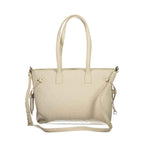 Mario Valentino Beige Polyurethane Women's Handbag