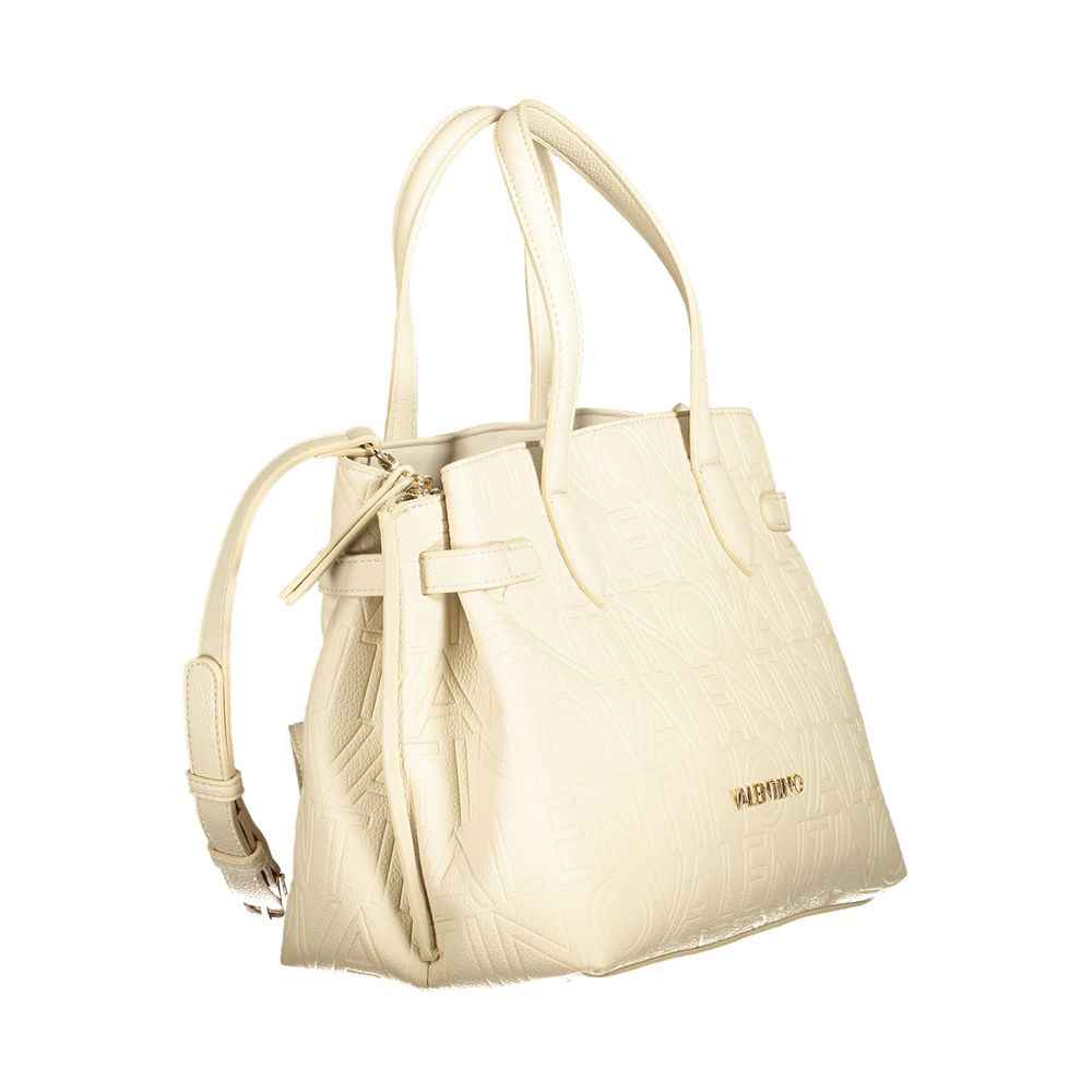 Mario Valentino Beige Polyethylene Women Handbag