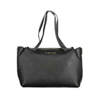 Mario Valentino Black Polyethylene Women Handbag