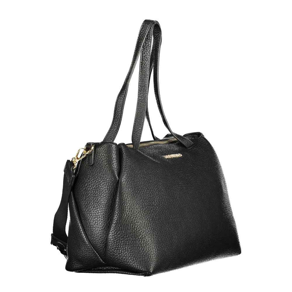 Mario Valentino Black Polyethylene Women Handbag