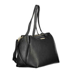 Mario Valentino Black Polyethylene Women Handbag