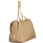 Mario Valentino Beige Polyethylene Women Handbag