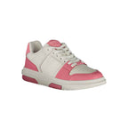 Tommy Hilfiger Pink Leather Women Sneaker