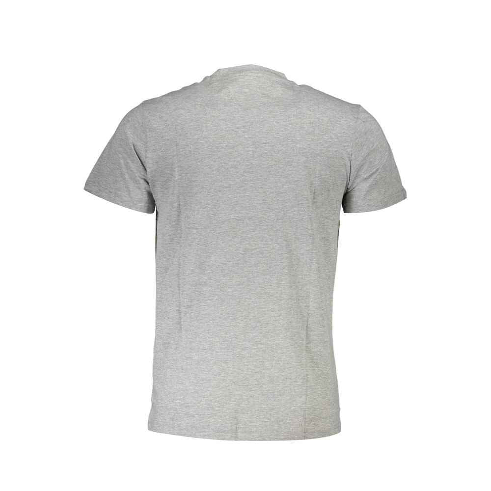 Cavalli Class Brown Cotton Men T-Shirt