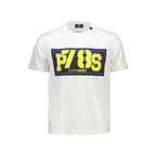 Plein Sport White Cotton Men T-Shirt