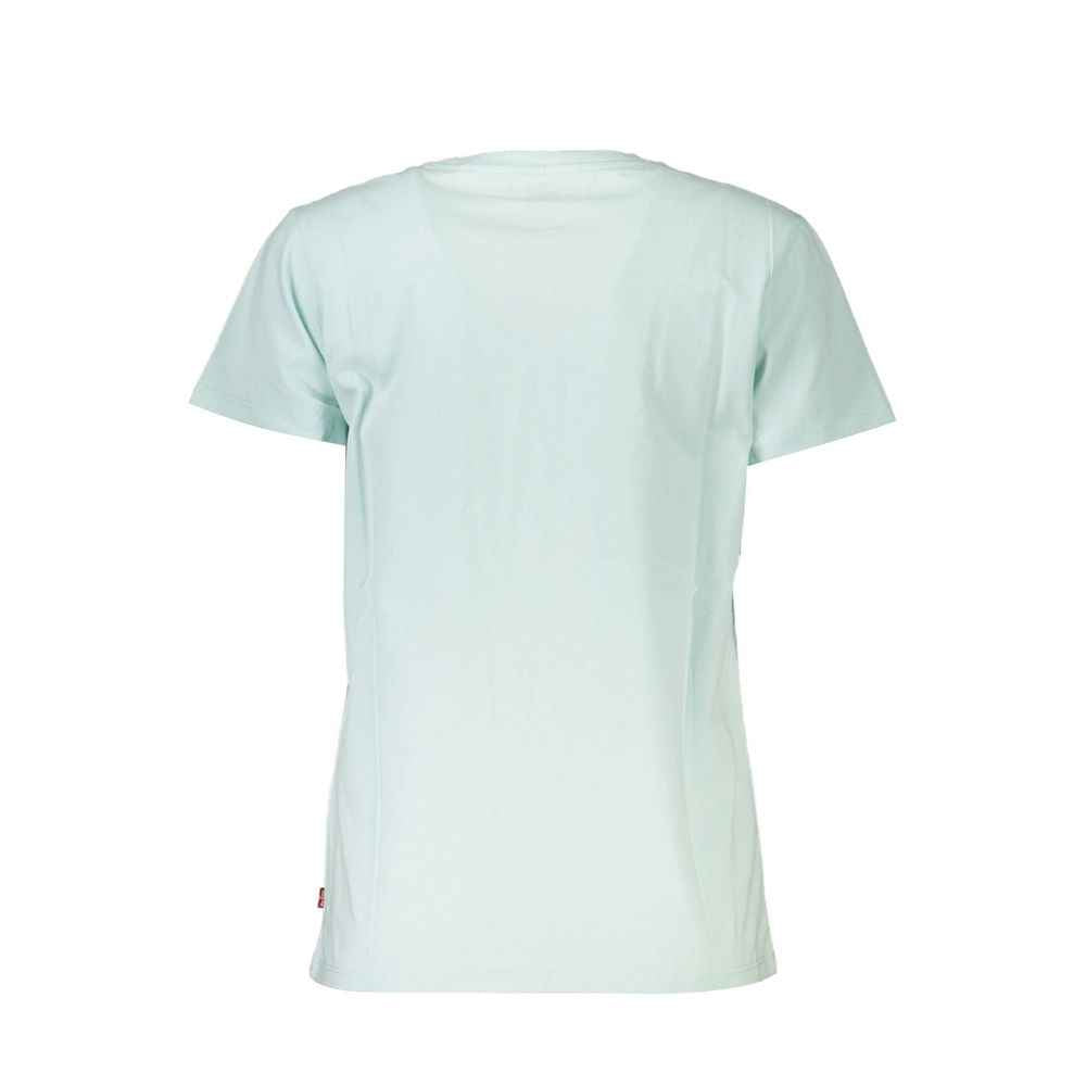 Levi's Blue Cotton Women T-Shirt