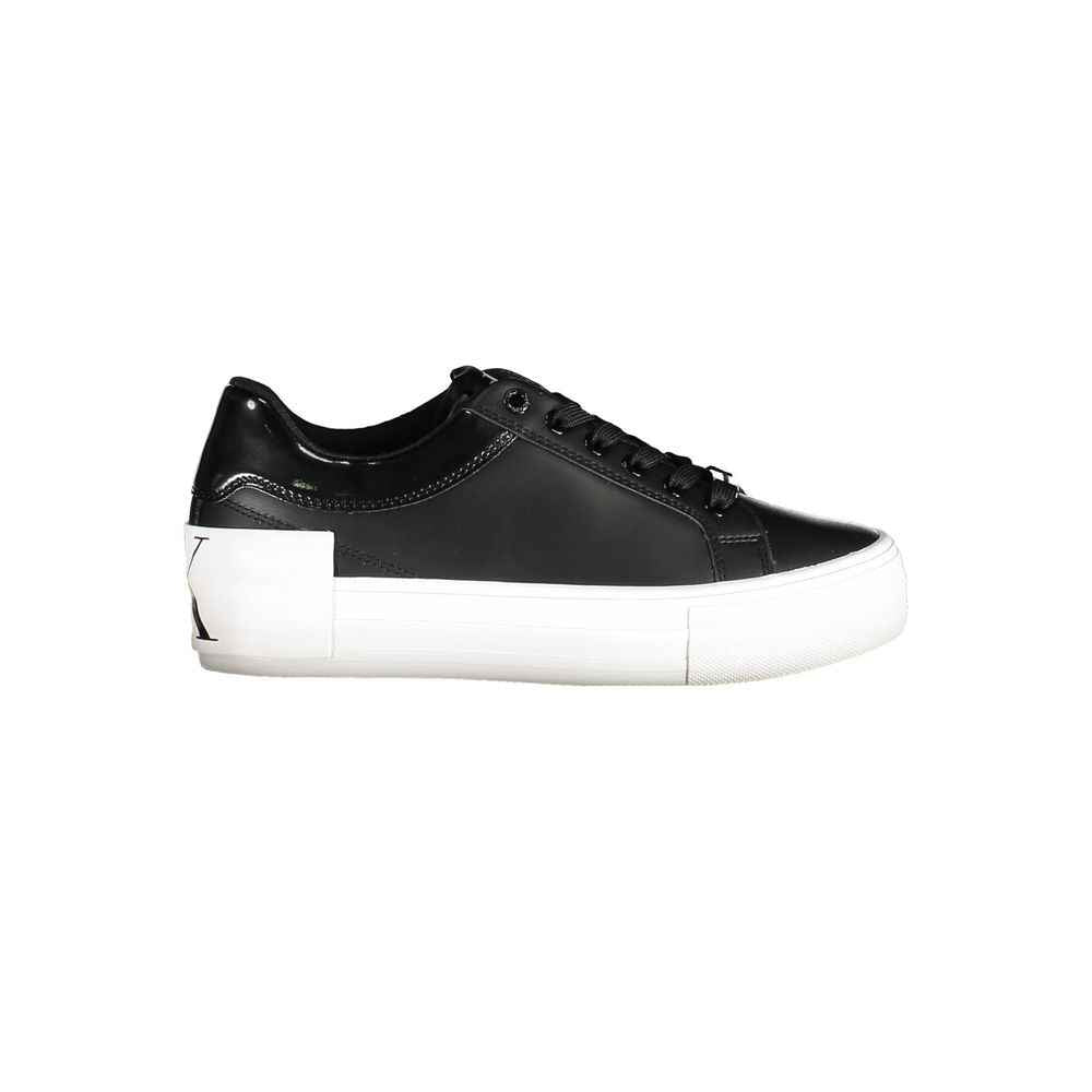 Calvin Klein Black Polyester Sneaker