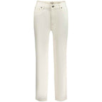 Guess Jeans White Cotton Women Jeans