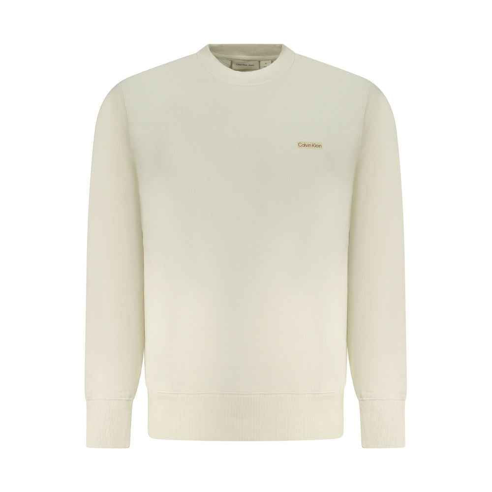 Calvin Klein Beige Cotton Men Sweater