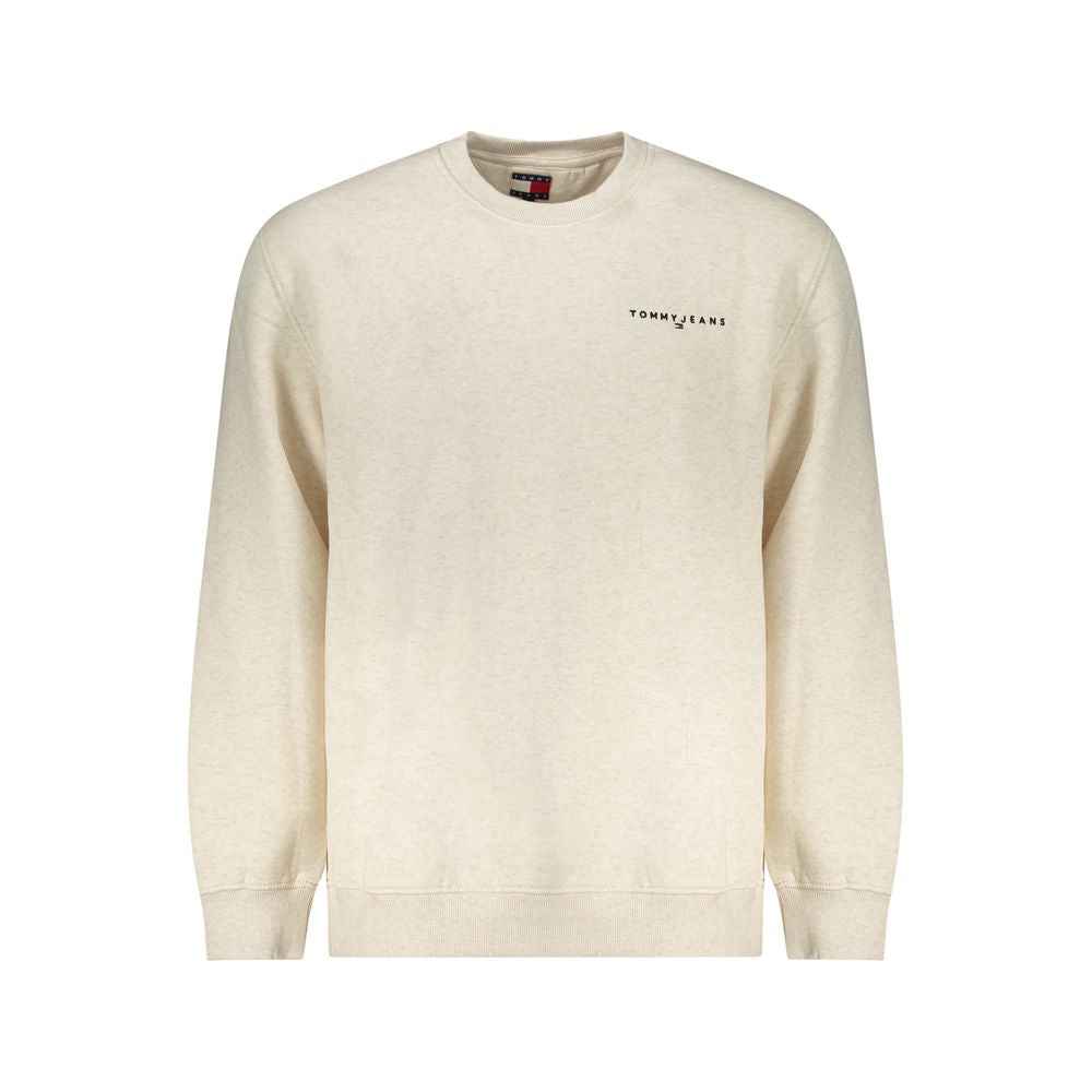 Tommy Hilfiger Beige Cotton Men Sweater