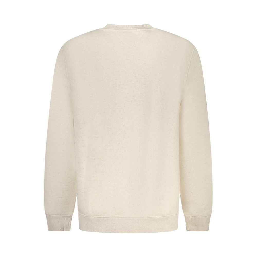 Tommy Hilfiger Beige Cotton Men Sweater