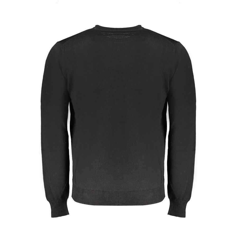 Harmont & Blaine Black Wool Sweater