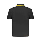 K-WAY Black Cotton Polo Shirt