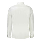 Calvin Klein White Cotton Men Shirt