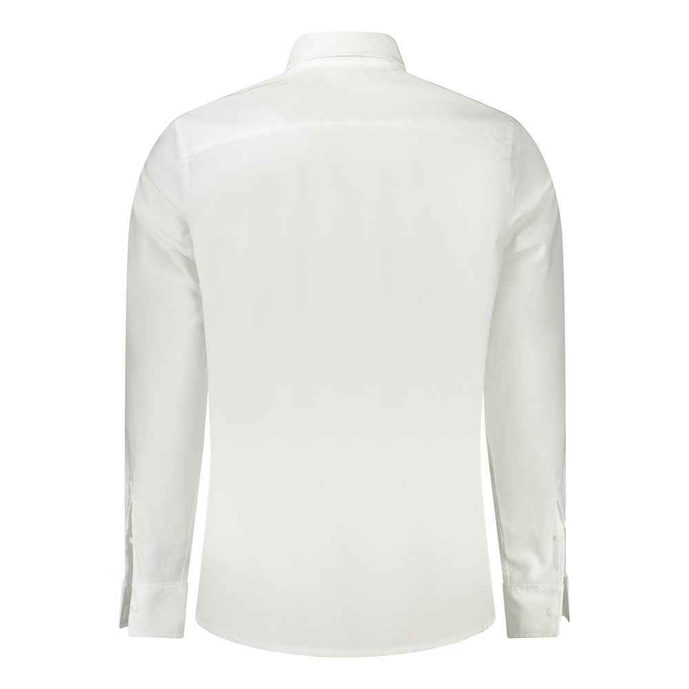 Calvin Klein White Cotton Men Shirt