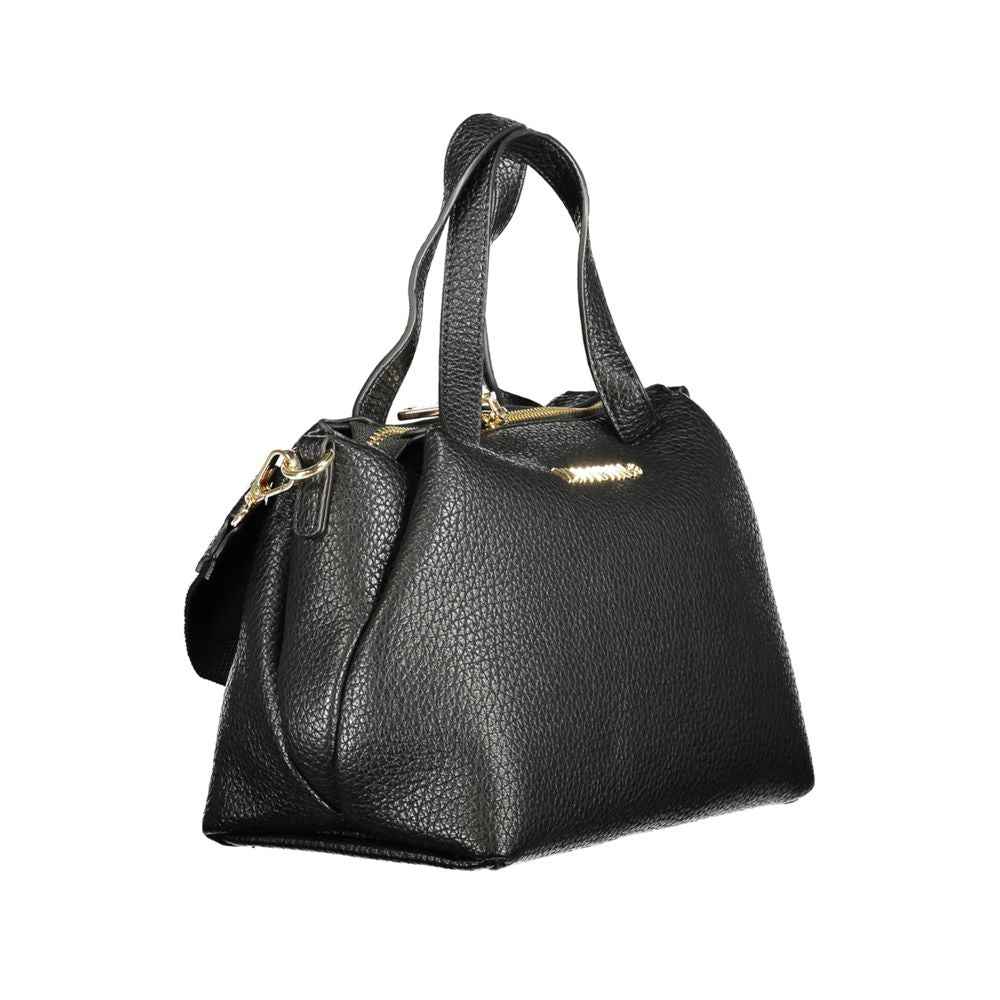 Mario Valentino Black Polyethylene Women Handbag