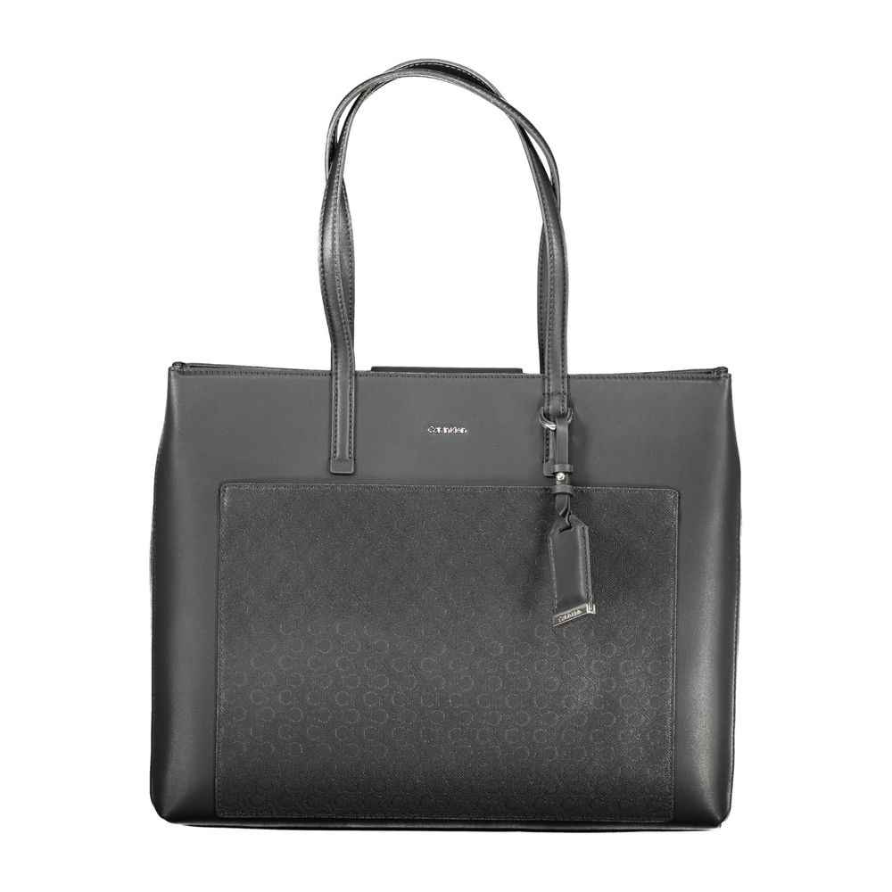 Calvin Klein Black Polyester Women Handbag