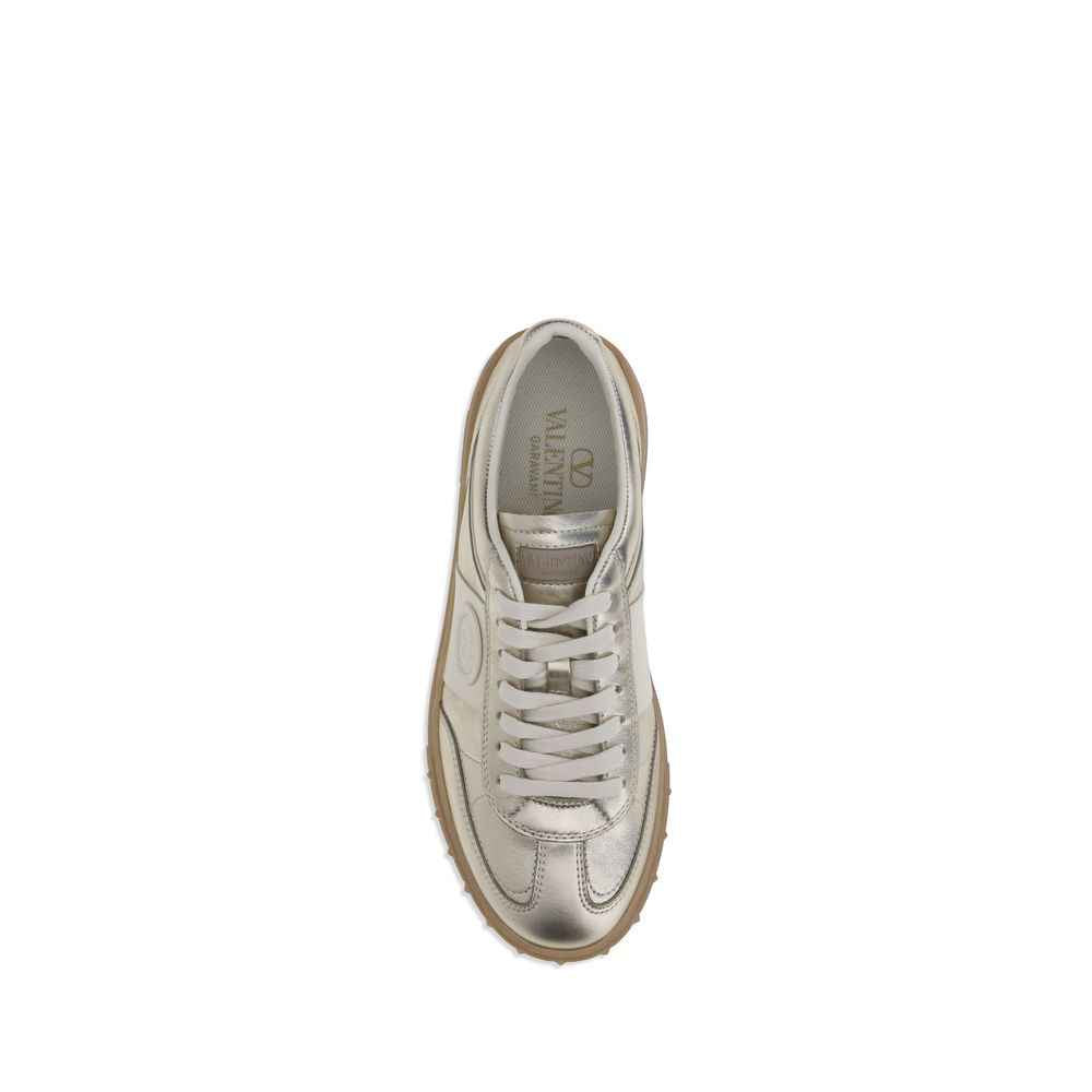 Valentino Garavani Laminated leather Upvillage Sneakers