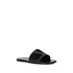 Valentino Garavani Black Calf Leather Bos Taurus Sandals