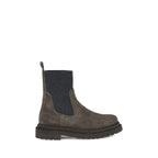 Brunello Cucinelli Suede Ankle Boots