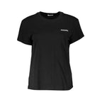 Patrizia Pepe Black Cotton Women T-Shirt