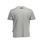 Plein Sport Brown Cotton Men T-Shirt