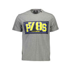 Plein Sport Brown Cotton Men T-Shirt