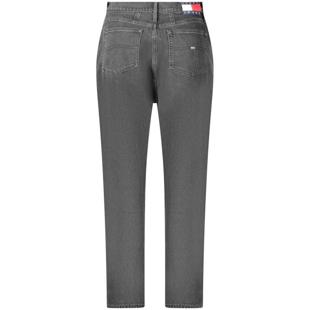Tommy Hilfiger Black Cotton Women Jeans