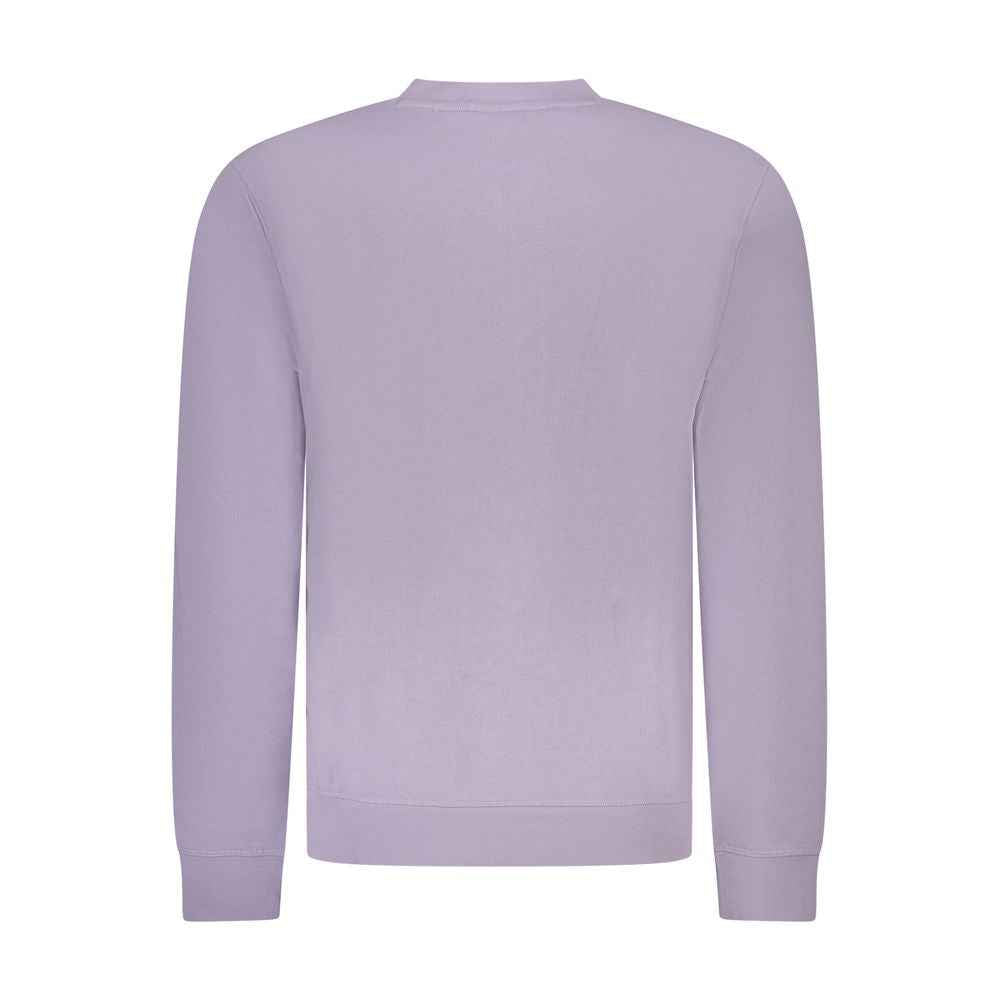 Hugo Boss Purple Cotton Men Sweater
