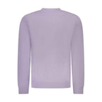 Hugo Boss Purple Cotton Men Sweater