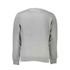 La Martina Gray Cotton Men Sweatshirt