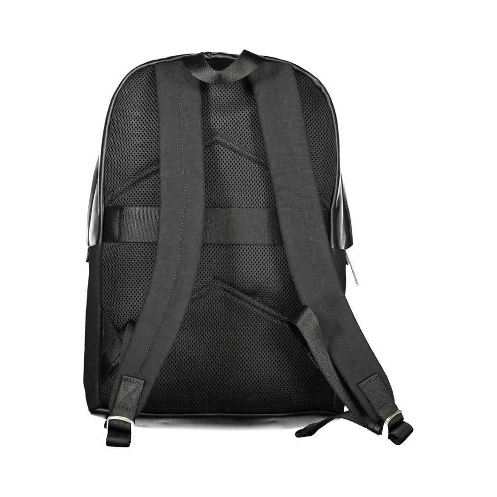 Calvin Klein Black Polyester Men Backpack