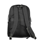 Calvin Klein Black Polyester Men Backpack