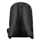 Tommy Hilfiger Black Polyester Men Backpack