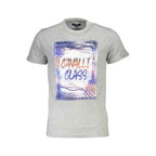 Cavalli Class Brown Cotton Men T-Shirt