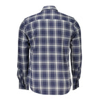 North Sails Blue Cotton Men Shirt