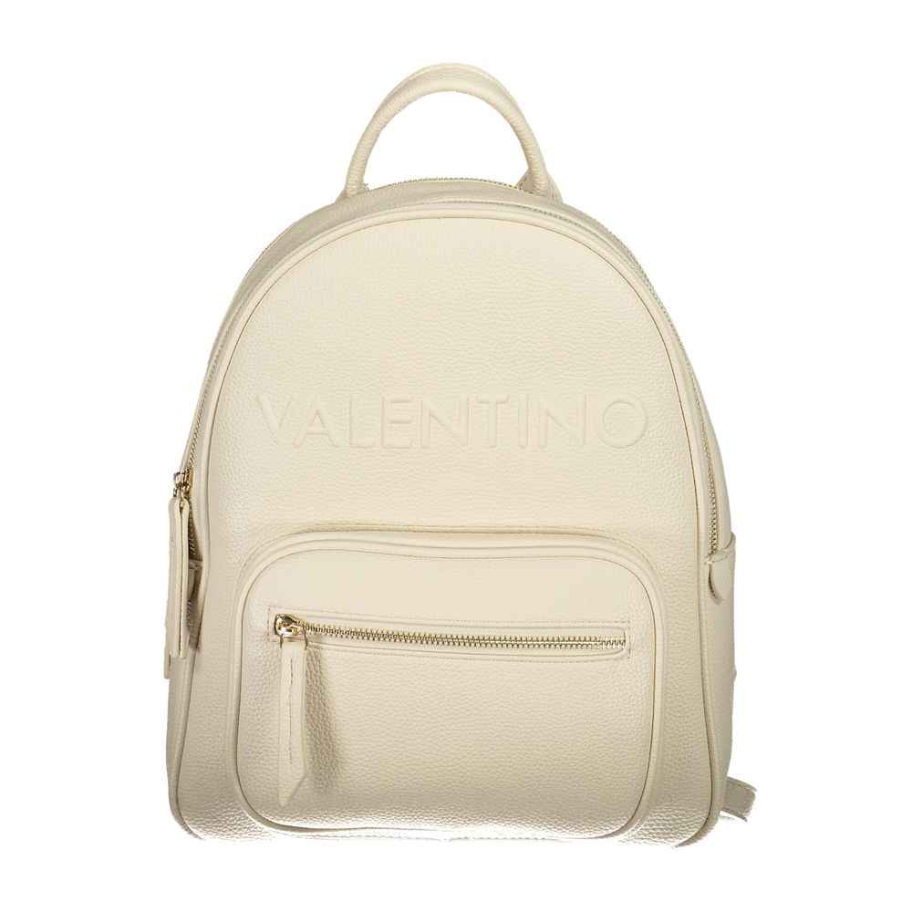 Mario Valentino Beige Polyethylene Backpack