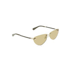 Calvin Klein Green Metal Women Sunglass