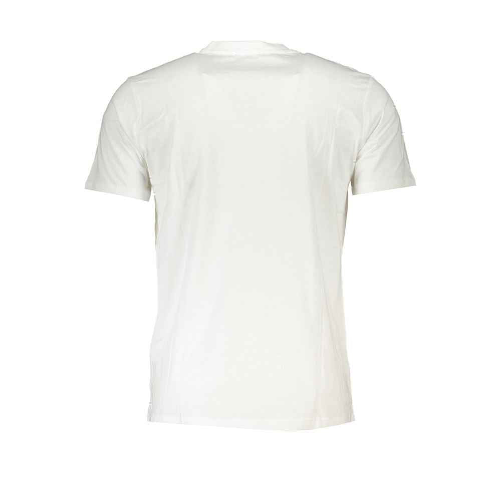 Cavalli Class White Cotton T-Shirt