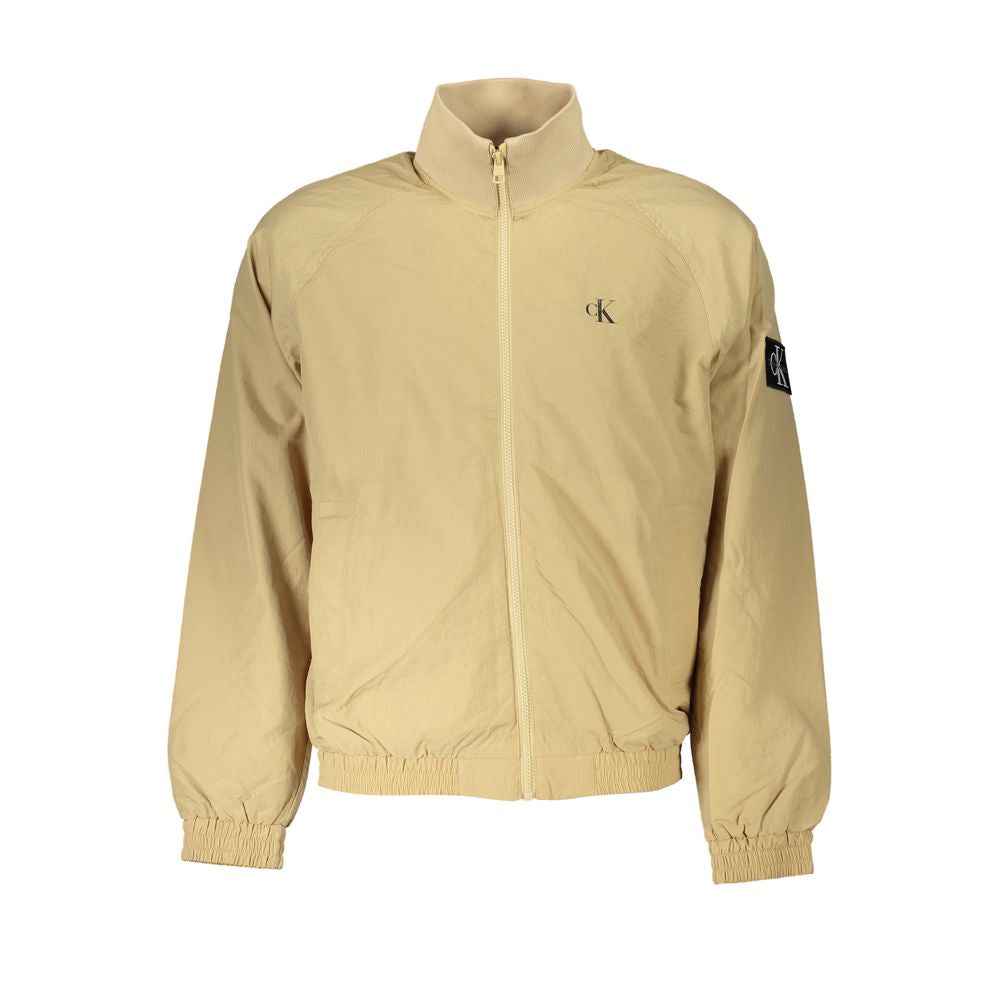 Calvin Klein Beige Polyamide Men Jacket