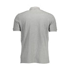 Napapijri Brown Cotton Men Polo Shirt