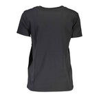Levi's Black Cotton Women T-Shirt