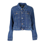 Tommy Hilfiger Blue Cotton Women Jacket