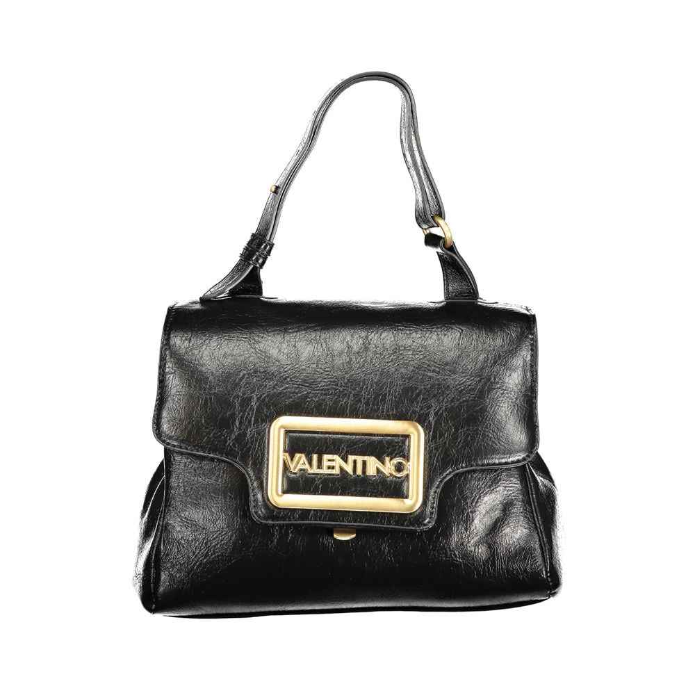 Mario Valentino Black Polyethylene Women Handbag