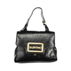 Mario Valentino Black Polyethylene Women Handbag