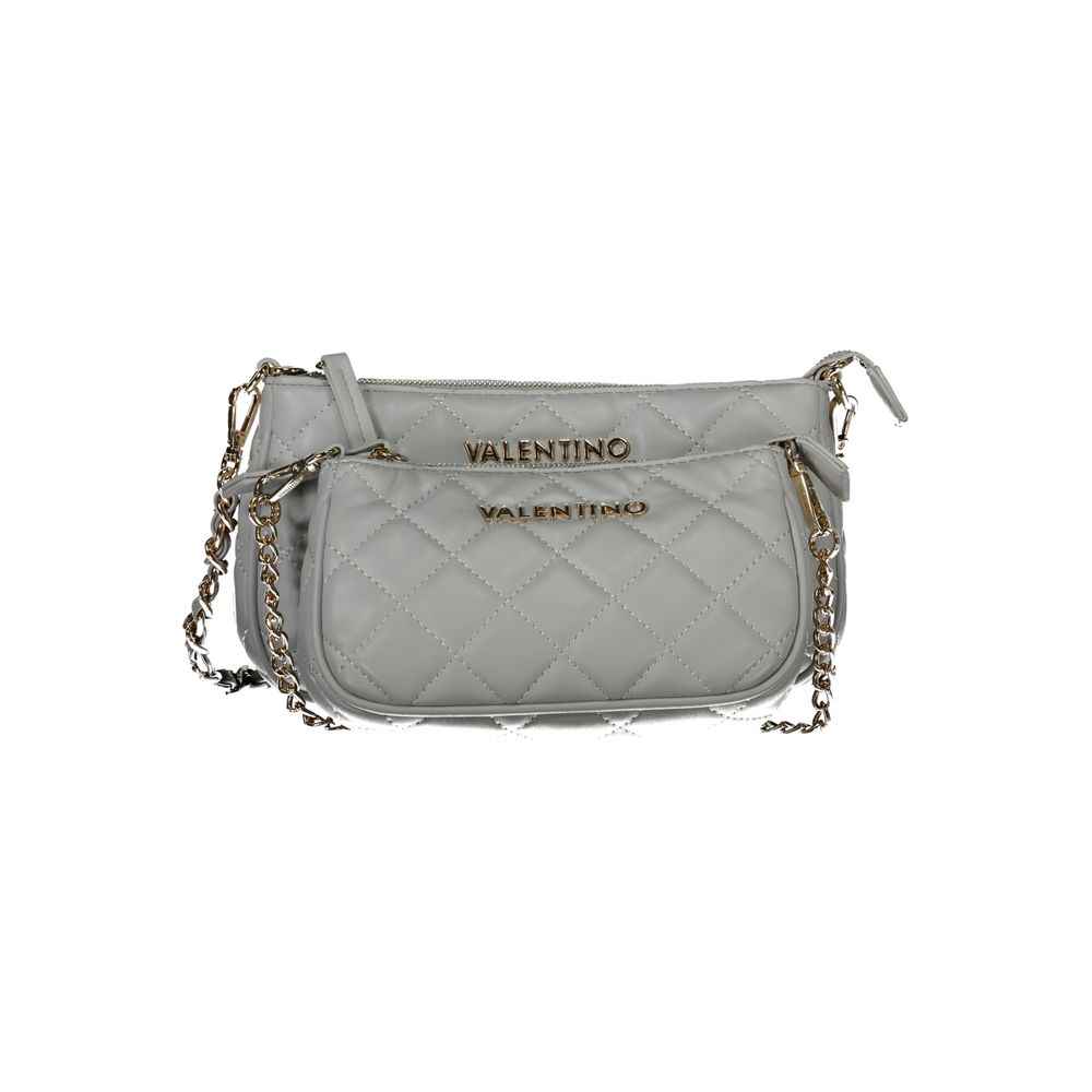 Mario Valentino Gray Polyethylene Women Handbag