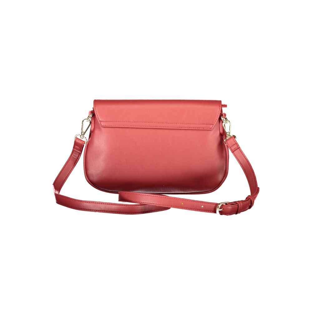 Mario Valentino Rosso Polyurethane Women Handbag