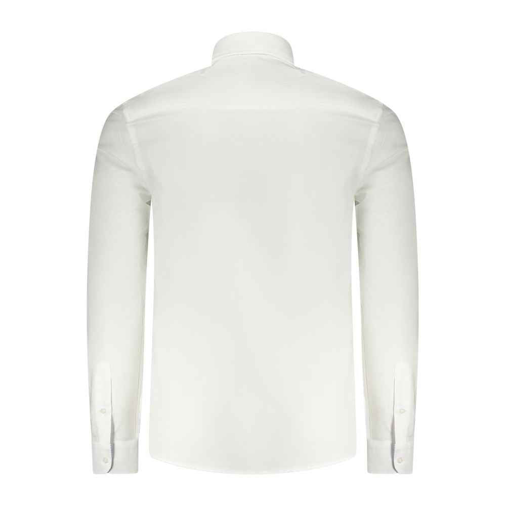 North Sails White Cotton Men Shirt